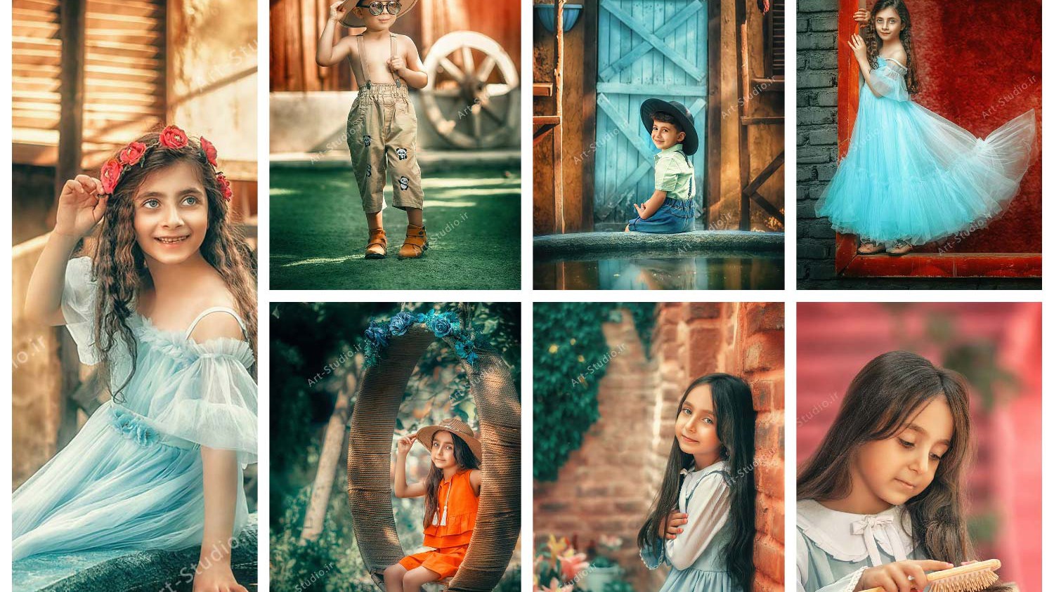 نمونه عکس فضای باز کودک در باغ اختصاصی تهران و کرج و شهریار